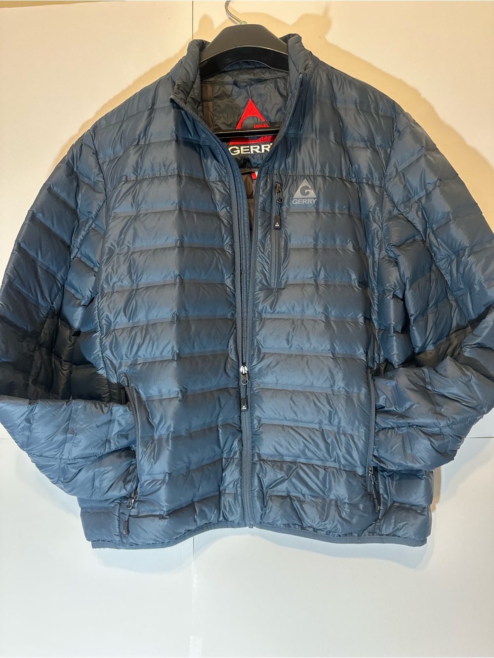 Gerry Weber Men's Slate Blue Lightweight Puffer Jacket